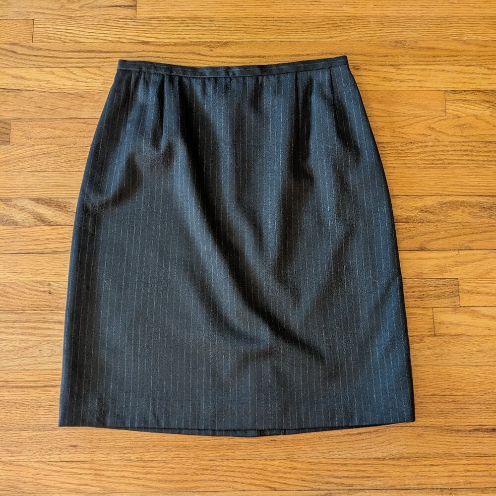 Harve Benard Vintage Pinstripe Pencil Skirt